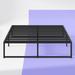 14.2-Inch Full Size Metal Platform Bed Frame with Steel Slat