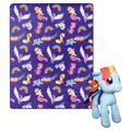 The Northwest Group My Little Pony Hugger Pillow & Silk Touch Throw Set