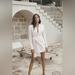 Free People Dresses | Free People Significant Other Tempo Blazer Mini Dress | Color: Cream/White | Size: 4