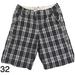 American Eagle Outfitters Shorts | Ae Longer Length Grey White Plaid Mens Shorts 32 | Color: Gray/White | Size: Various