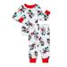 Disney Pajamas | 3/$25 Disney Mickey & Minnie Ice Skating Pajama Set | Color: Red/White | Size: 3tb