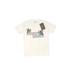 FLOW SOCIETY Short Sleeve T-Shirt: White Print Tops - Kids Boy's Size X-Small
