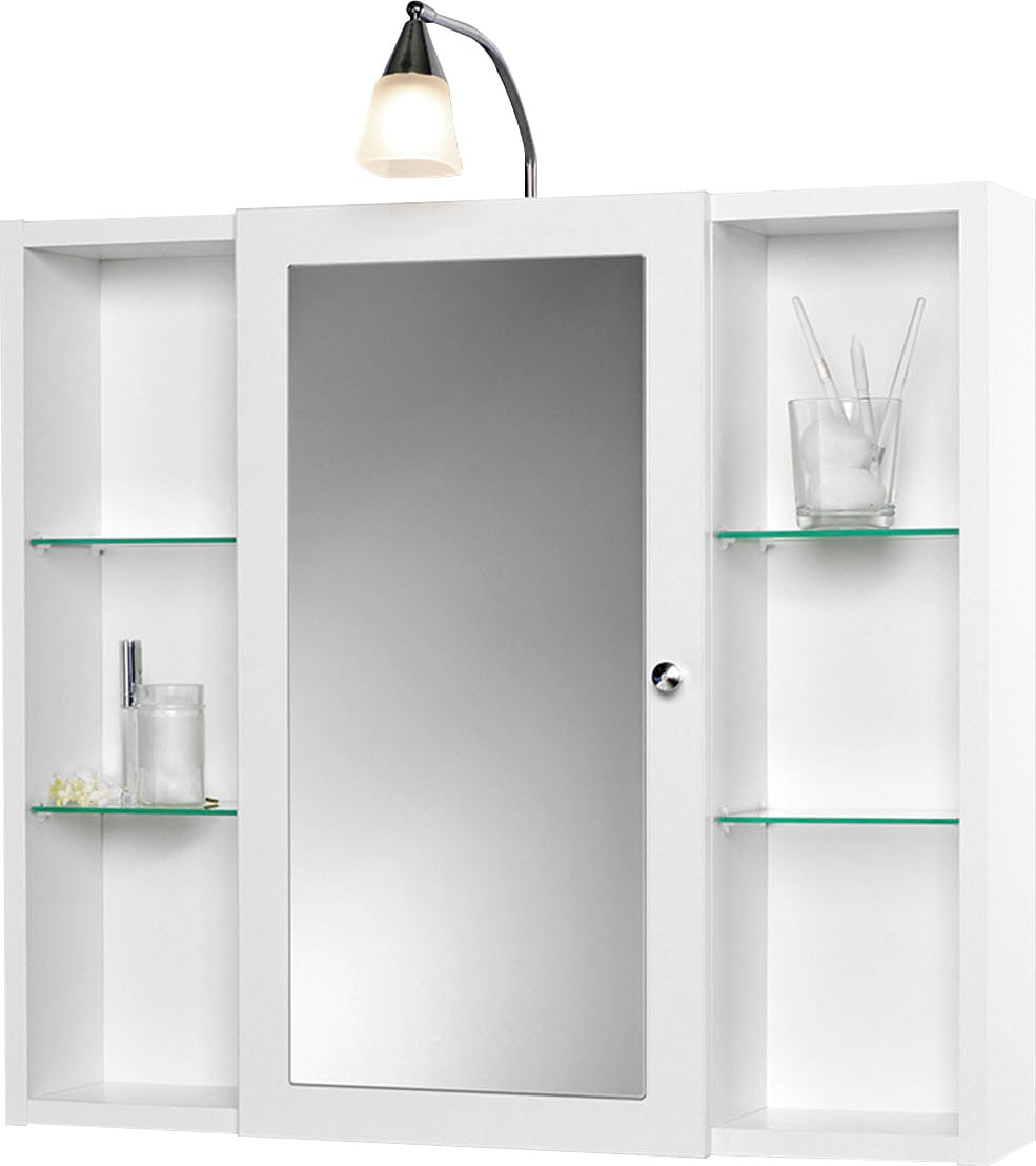 Spiegelschrank JOKEY "Latina", weiß, B:72cm H:78cm T:28cm, MDF, Schränke, MDF, 72cm breit Image