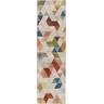 "Läufer FLAIR RUGS ""Amari"" Teppiche Gr. B/L: 60 cm x 230 cm, 10 mm, 1 St., bunt (multi) Wollläufer Multi"