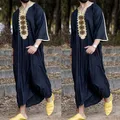 Robe Abaya décontractée pour hommes nouvelle mode dubaï Kaftan vêtements musulmans nouvelle