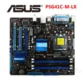 ASUS P5G41C-M LX Carte Mère 1066MHz 2 x DDR2 DDR3 8 Go LGA 775 G41 P5Rivière CM LX Bureau Carte Mère