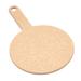 Epicurean 429-130801 13" Pizza Board w/ 8" Round Blade - Paper Composite, Natural, 8" Diameter, Beige