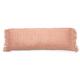 Coussin en coton rose 35x100