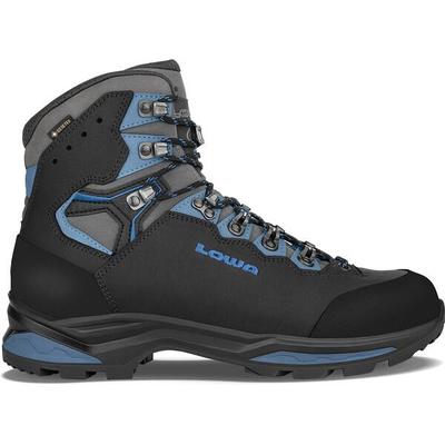 LOWA Herren Trekkingstiefel CAMINO EVO GTX, Größe 42 ½ in SCHWARZ/BLAU