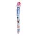 Fridja 6 Color Cute Cartoon Christmas Ballpoint Pen Retractable Christmas Multicolor Ballpoint Pens Retractable Christmas Pens Santa Snowman Writing Pens for Christmas Office School