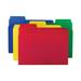 SuperTab Top Tab File Folders 1/3-Cut Tabs: Assorted Letter Size 0.75 Expansion Polypropylene 12/Pack | Bundle of 5 Packs