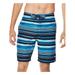 Speedo Mens Striped Boardshorts Swim Trunks