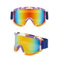 Snowboard Goggles Snow Goggles Adults Over Glasses Ski/Snowboard Goggles for Men Women & Youth Ski Goggles Over Glasses for Cold Weather Outdoor Sports Cycling Goggles with Uv Protection Windp