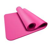 Yoga Mat with Strap for Men Women Non- Exercise Pads for Yoga Pilates Stretching Fitness Workouts Equipment Accessories Pink