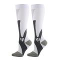 1 Pair/3 Pairs Men Compression Socks Breathable Stretchy Thickened Non-slip Knee High Sport Socks for Autumn Winter