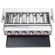 6-Burner BBQ Gas Grill Stainless Steel LPG Tabletop Camping Grill 31.5 Commercial Gas LPG Grill 2800PA Outdoor BBQ Tabletop Cooker 6-Burner