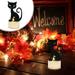 loopsun Halloween Decorations Savings Clearance for Home Halloween Decoration Led Candle Lamp Hat Cat Lamp Party Courtyard