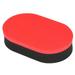 Uxcell Table Tennis Rubber Cleaner Ping Pong Cleaning Sponge Paddle Cleaner Racket Care Soft Red Black