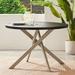 Better Homes & Gardens Tarren Steel Outdoor Dining Table Black