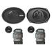 Memphis Audio PRX690C 6x9 120 Watt Car Component Speakers w/Crossovers