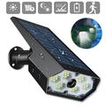 Zacro LED Solar Flood Light Outdoor Spotlight with Motion Sensor Security Wall Lights IP65 Waterproof with 3 Modes Security Night Light for Garden Patio Garage