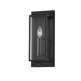 B9101-TBK-Troy Lighting-Winslow - 1 Light Outdoor Wall Mount In Industrial Style-13.5 Inches Tall and 6.25 Inches Wide