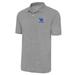 Men's Antigua Heather Gray Kentucky Wildcats Basketball Legacy Pique Polo