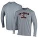 Men's Under Armour Gray South Carolina Gamecocks Soccer Arch Over Performance Long Sleeve T-Shirt