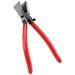 Handle Breaking Cutting Glass Pliers Stained Glass Tools Flat End Glass Pliers Flat Glass Trimming Pliers Hand Tool Red