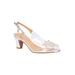 Women's Kerensa Pump by J. Renee in Clear Silver (Size 8 M)