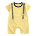 Children Baby Boys Girls Romper Cartoon Romper Short Sleeve Cute Animals Jumpsuit Outfits Clothes