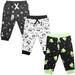 Disney Nightmare Before Christmas Jack Skellington Oogie Boogie Sally Newborn Baby Boys 3 Pack Jogger Pants Newborn to Infant