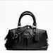 Coach Bags | Bag + Wallet Coach Ashley Leather Satchel Bag With Wallet | Color: Black/Silver | Size: Os