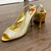 Nine West Shoes | Nine West Elegant Sparkly Heels Nwt Size 9,5 | Color: Gold | Size: 9.5