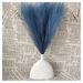 Vase Filler Faux Plant Fluffy Stems Silk Cloth Plumes Artificial Fake Plants Artificial Plants & Flowers Dark Blue