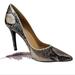 Jessica Simpson Shoes | Jessica Simpson Women's Cassani5 Neutral Snake Print Sequin Pumps | Color: Brown/Tan | Size: 8