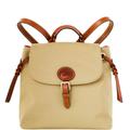 Dooney & Bourke Bags | Dooney & Bourke Nylon Flap Backpack - Khaki | Color: Brown | Size: Os
