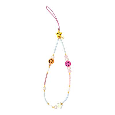 Elli - Elli Schmuckzubehör Schmuckzubehör Beads Phone Kette mit Smiling Face 925 Silber Zubehör 1 ct Damen