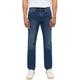 5-Pocket-Jeans MUSTANG "Style Washington Straight" Gr. 36, Länge 32, blau (dark) Herren Jeans 5-Pocket-Jeans