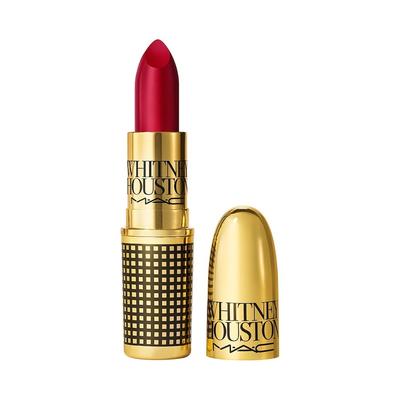 MAC Whitney Houston Lipstick Lippenstift Nippy's Sensual Red 3 g Dunkelrot Image