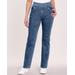 Blair DenimEase Flat-Waist Pull-On Jeans - Denim - 10PS - Petite Short