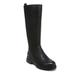 SOUL Naturalizer Orchid Wide Calf - Womens 6.5 Black Boot W