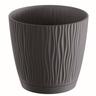 Vaso da fiori 0,6L Sandy p 28,2x28,2x26 cm, Antracite - Antracite