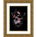 Solti Balazs 18x24 Gold Ornate Wood Framed with Double Matting Museum Art Print Titled - Skull X (color)