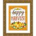 Hogan Melody 25x32 Gold Ornate Wood Framed with Double Matting Museum Art Print Titled - Happy Harvest