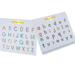 Magnetic Letters Board 2 in 1 Alphabet ABC Uppercase Letter Tracing Board and N