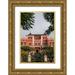 Bibikow Walter 17x24 Gold Ornate Wood Framed with Double Matting Museum Art Print Titled - Canary Islands-Tenerife Island-La Orotava-Liceo de Taoro-built in 1928-town social club