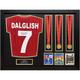 Kenny Dalglish Signed Liverpool Official Retro Shirt with Triple Champions League Medal - Framed