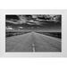 Susan Vizvary Photography 32x23 White Modern Wood Framed Museum Art Print Titled - The Long Road