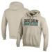 Men's Champion Oatmeal Coastal Carolina Chanticleers Eco Powerblend Pullover Hoodie